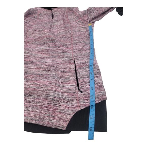 Lululemon Top Women 6 Runderful In Space Dye Berry Rumble Athleisure Sportswear - Picture 3 of 6